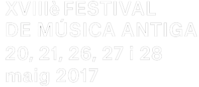 Divuité Festival de Música Antiga, que tindrà lloc a Tiana els dies vint, vint i u, vint i sis, vint i set i vint i vuit de maig del dos mil disset